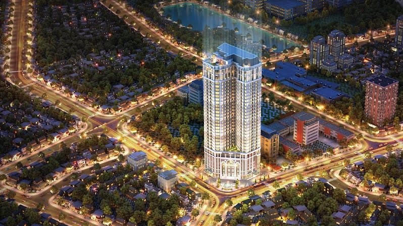 Hateco Laroma sở hữu vị trí vàng ngay trung tâm quận Đống Đa. &nbsp;