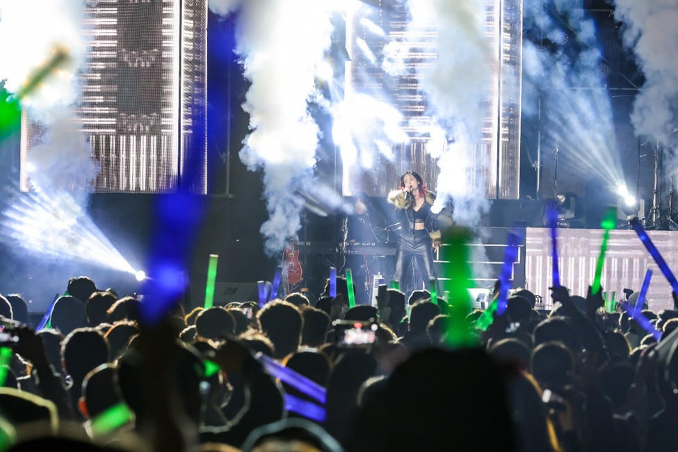 Hơn 20 nghìn cư dân Ecopark mãn nhãn cùng đại tiệc countdown hoành tráng