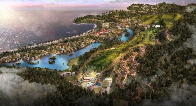 Phổi cảnh dự án Lộc Bình do Công ty TNHH Văn Phú Resort - Lộc Bình làm chủ đầu tư &nbsp;
