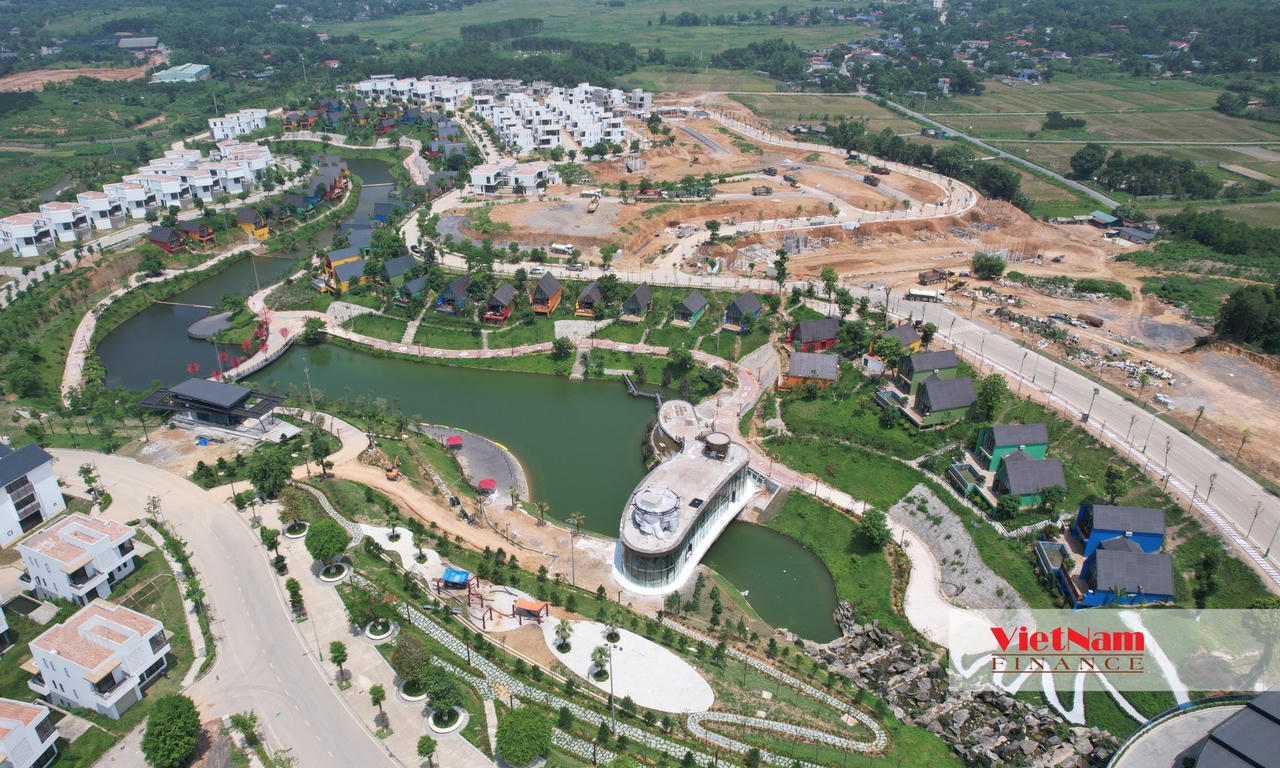 Khu nghỉ dưỡng bên trong dự án.