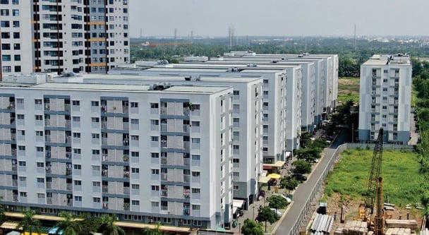 VNREA kiến nghị nhiều giải pháp thúc đẩy phát triển nhà ở xã hội. (Ảnh :VPG)