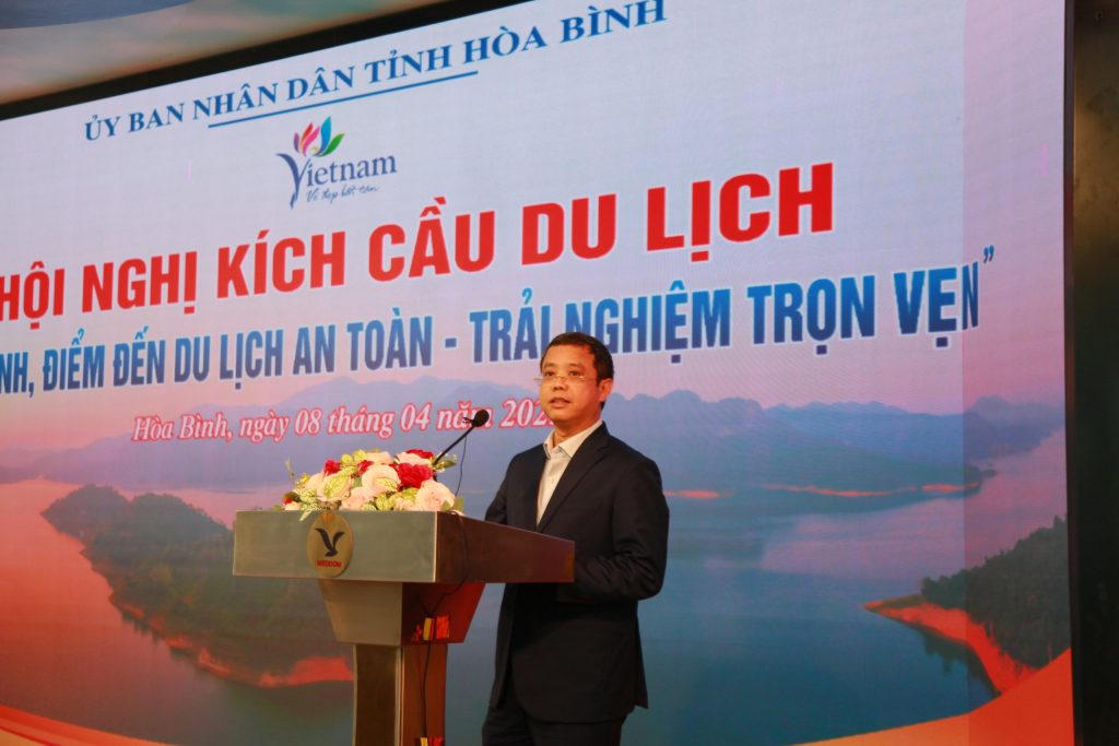 Phó tổng cục trưởng Nguyễn Lê Phúc phát biểu tại Hội nghị &nbsp;