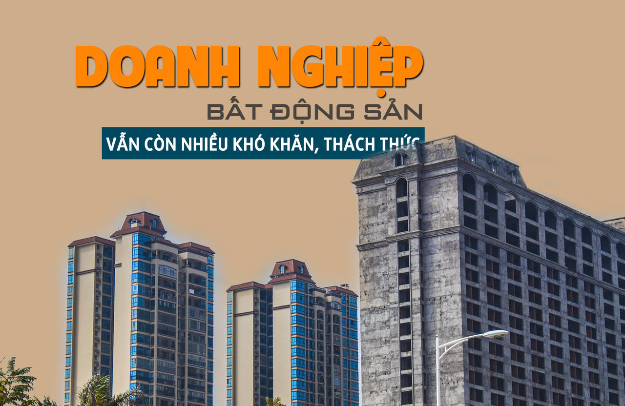 Doanh nghiệp bất động sản vẫn còn nhiều khó khăn, thách thức