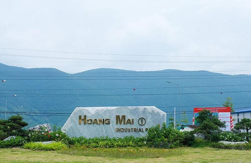 Khu công nghiệp Hoàng Mai I của Hoàng Thịnh Đạt tại tỉnh Nghệ An.