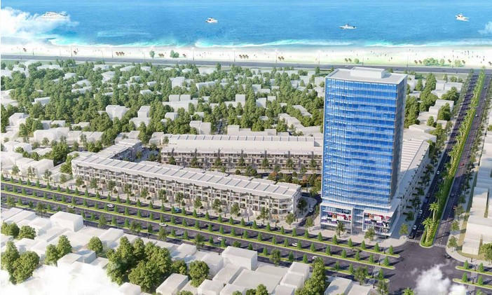 Phối cảnh dự án. &nbsp;