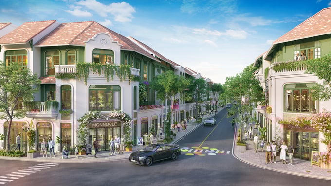 Phân khu Kim Ngân 2 sở hữu mật độ dân cư thấp và không gian tiện nghi vượt trội. (Ảnh: Sun Property) &nbsp;