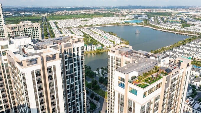 Khu Đông Hà Nội có lợi thế về hạ tầng, quy hoạch và môi trường sống tốt… thu hút người mua nhà và giới đầu tư. &nbsp;