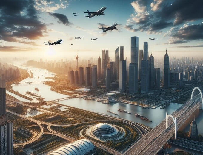 Thành phố sân bay Long Thành được vẽ bởi Ai