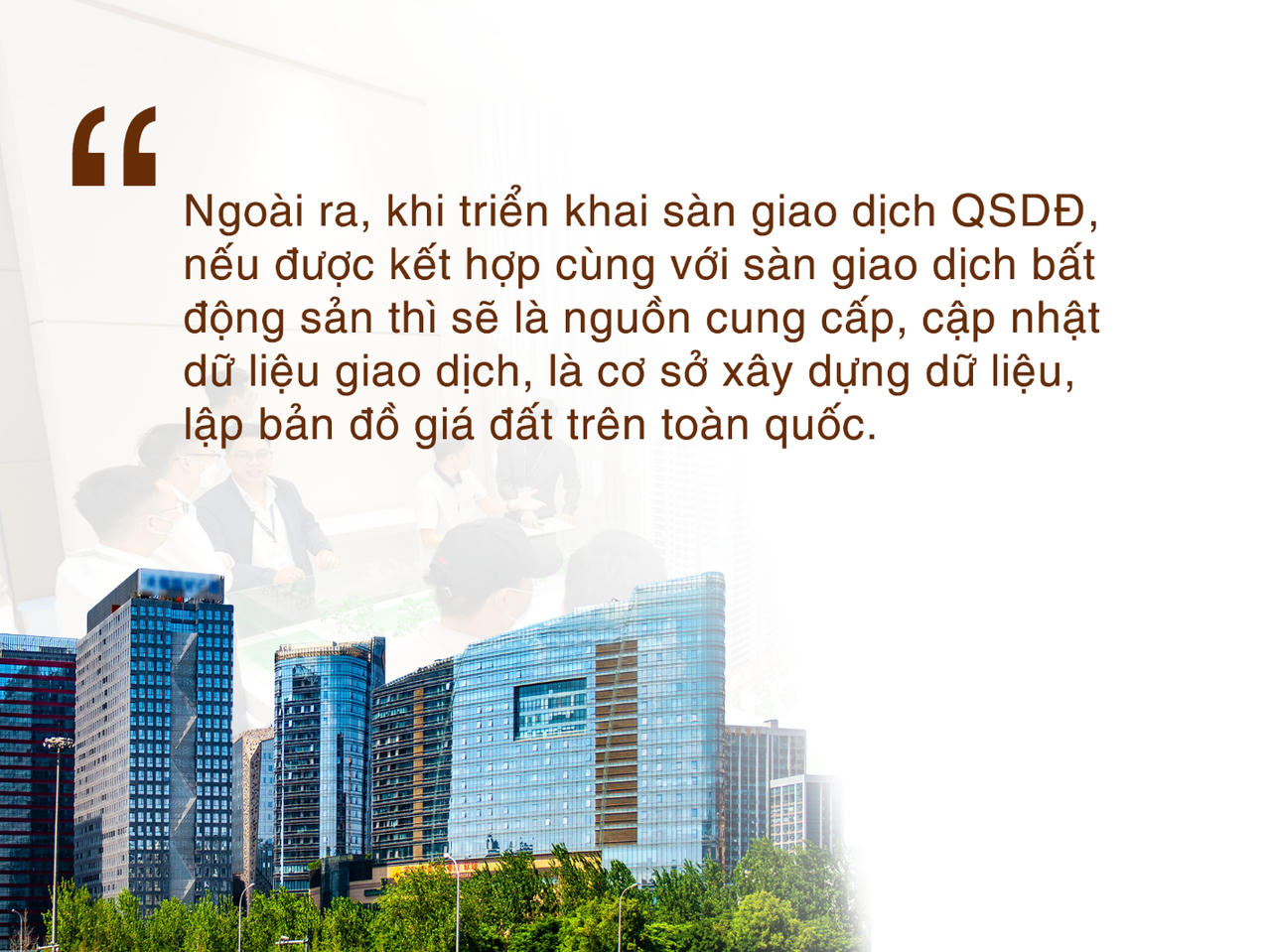 Sàn giao dịch quyền sử dụng đất: Có thực sự là “thuốc đặc trị” với nhà đất hai giá?
