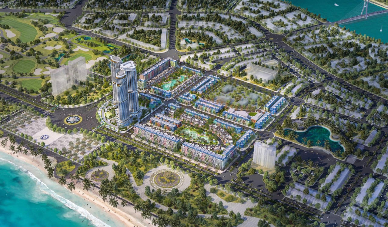 Phối cảnh dự án La Celia City tại thành phố Đồng Hới, tỉnh Quảng Bình (Nguồn: Internet)
