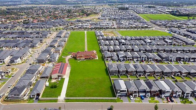 Ngôi nhà của gia đình Zammit trở nên nổi tiếng ở Sydney, Australia.
