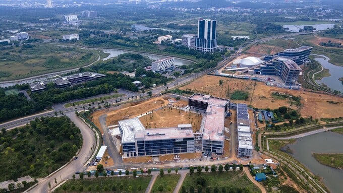 Hiện trạng khu công nghệ cao Hòa Lạc