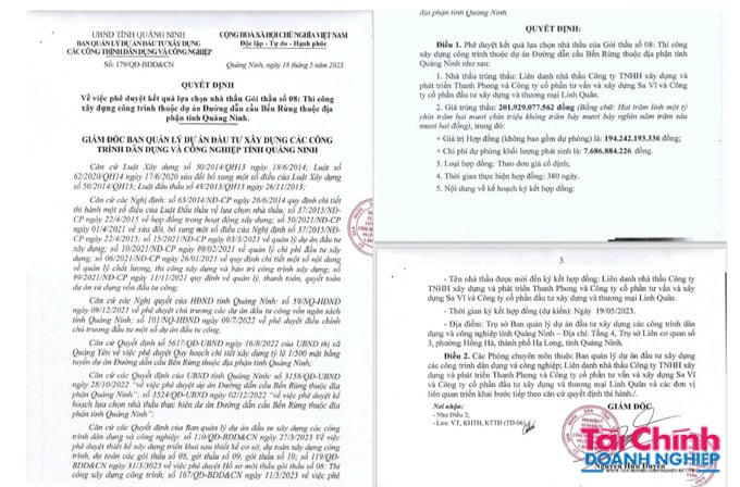 Gói thầu thuộc một dự án do BQLDA ĐTXD các công trình dân dụng và công nghiệp tỉnh Quảng Ninh làm chủ đầu tư có giá hơn 200 tỷ đồng nhưng qua đấu thầu chỉ tiết kiệm cho ngân sách vỏn vẹn gần 600 triệu đồng.