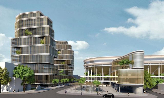 Khu ‘đất vàng’ sân Hàng Đẫy Hà Nội xin giao không qua đấu giá