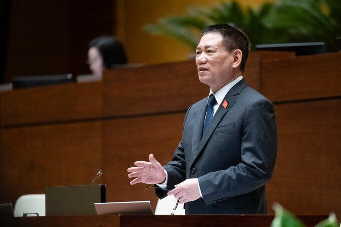 Bộ trưởng Bộ Tài chính Hồ Đức Phớc. &nbsp;