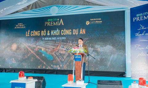 Capital House khởi công khu đô thị bậc nhất Buôn Ma Thuột