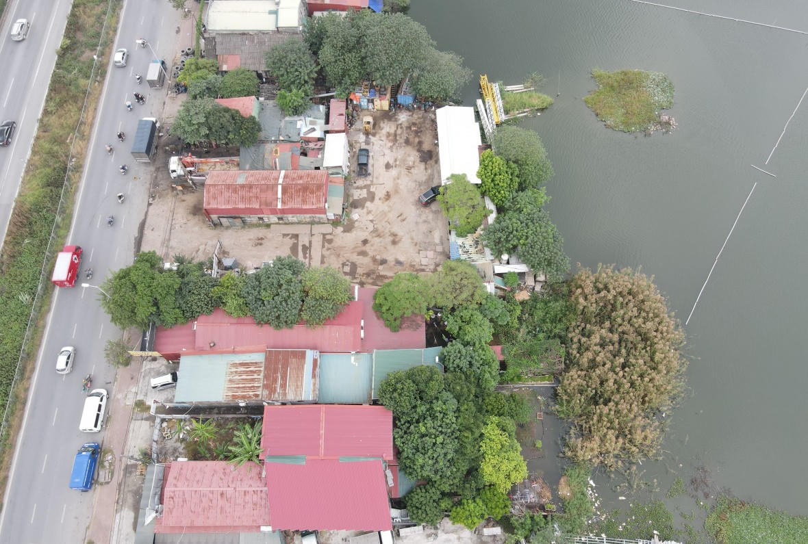 Hà Nội: Ngang nhiên san lấp, xây dựng trái phép trên đất nông nghiệp ở điểm “nóng” ao Đồng Giêng