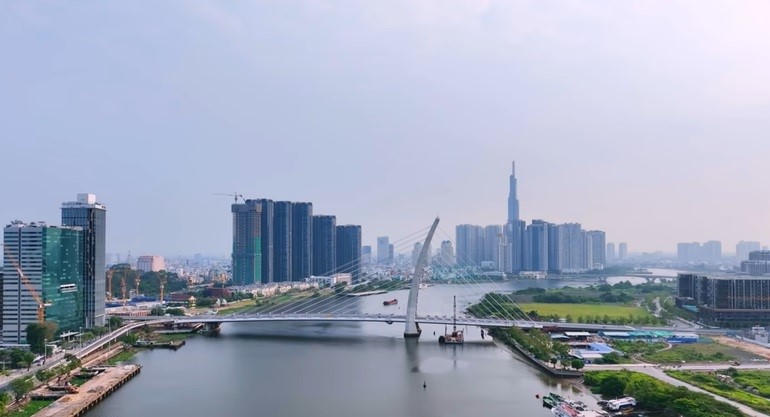 Bất động sản quận 7 đón sức bật nhờ quy hoạch cầu Bến Nghé giai đoạn 2022 – 2023. &nbsp;