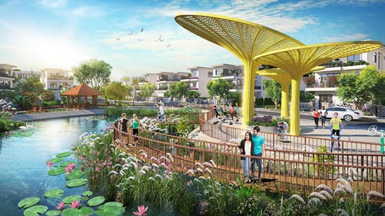 Giá chênh lệch 15-30%, nhà ở ven sông hồ vẫn hút khách