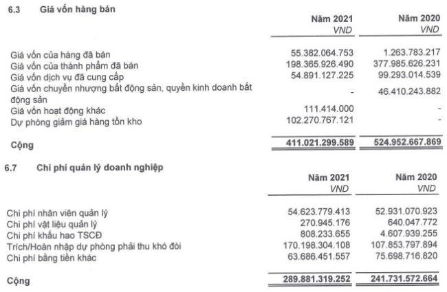 Nguồn: BCTC Ocean Group &nbsp;