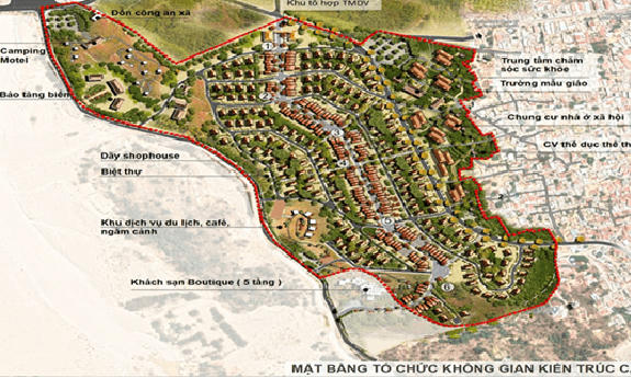 Quy hoạch Khu đô thị Tây Nam xã Nhơn Lý.