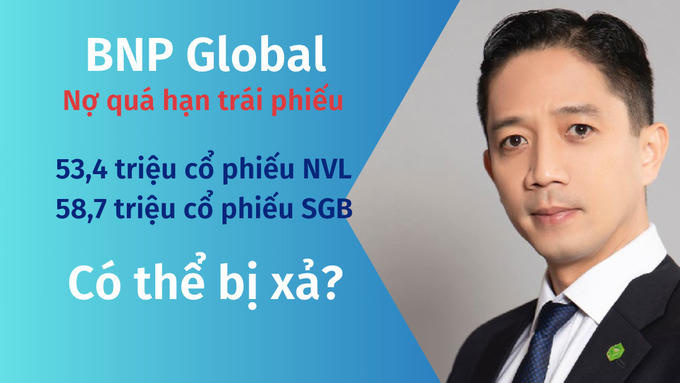 Số phận 53 triệu cổ phiếu NVL liên quan BNP Global nợ 2.100 tỷ đồng trái phiếu sắp được định đoạt?