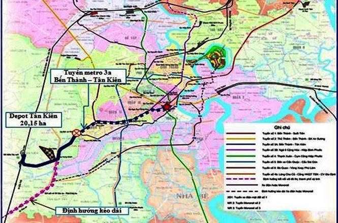 Đang 'tắc' vốn, TP. HCM lại đề xuất xây tuyến metro 2,8 tỷ USD 