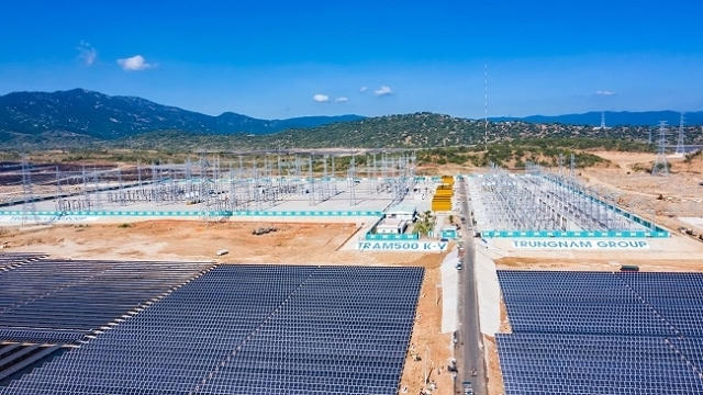 Dự án Điện mặt trời Trung Nam Thuận Nam tại Ninh Thuận. (Nguồn: Trung Nam Group). &nbsp;