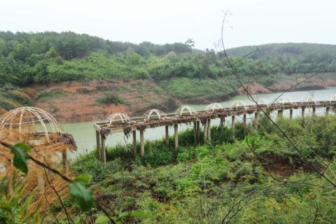 Khung cảnh bên trong KĐT Đại Ninh (tỉnh Lâm Đồng). &nbsp;