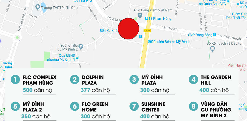 Một km gánh nghìn căn hộ: 'Điểm đen' quá tải mới ở Hà Nội