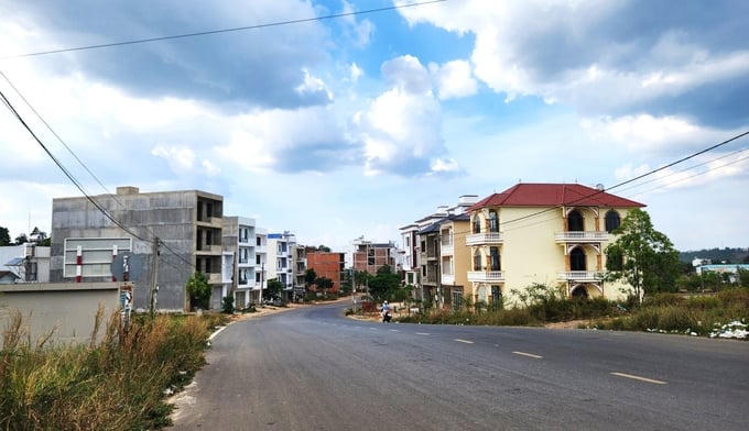 Dự án khu dân cư kế cận Khu công nghiệp Lộc Sơn. Ảnh: Báo Lâm Đồng &nbsp;