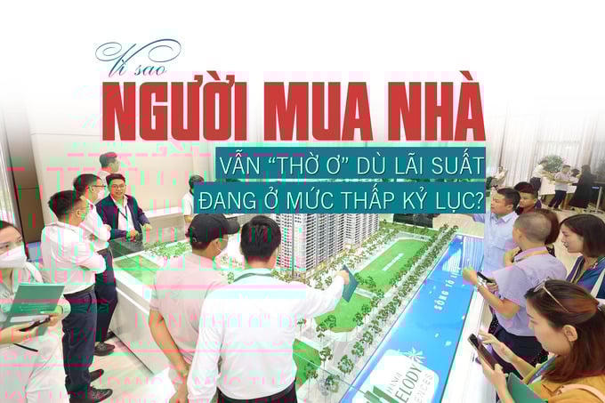 Vì sao người mua nhà vẫn “thờ ơ” dù lãi suất đang ở mức thấp kỷ lục?
