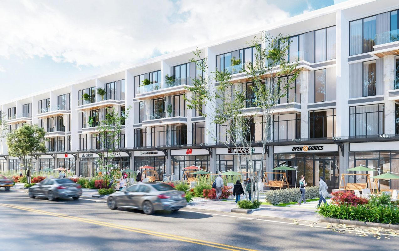 Phối cảnh dự án KDC Sonadezi Hữu Phước