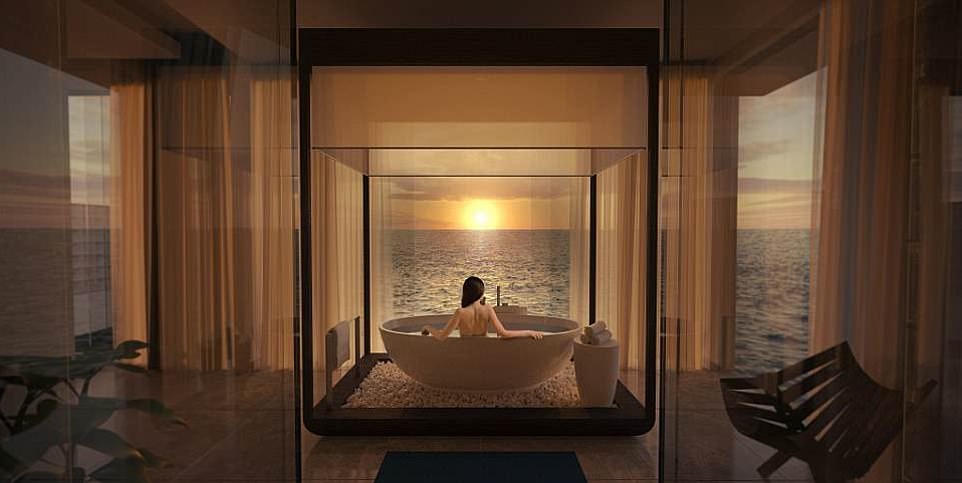 Ngủ cùng cá trong khách sạn đầu tiên dưới đáy đại dương