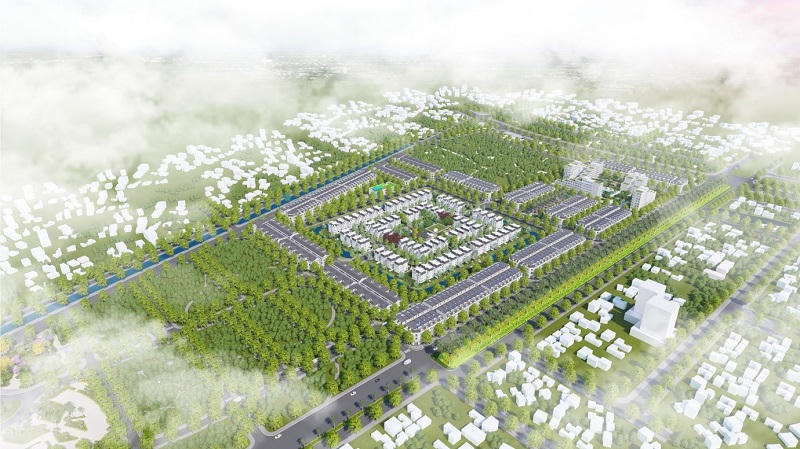 Phối cảnh dự án BGI Topaz Garden – Zone E do BGI làm chủ đầu tư. &nbsp;