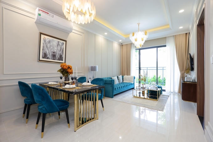 Căn hộ 2 phòng ngủ dự án Hanoi Melody Residences. Ảnh: PropertyX &nbsp;