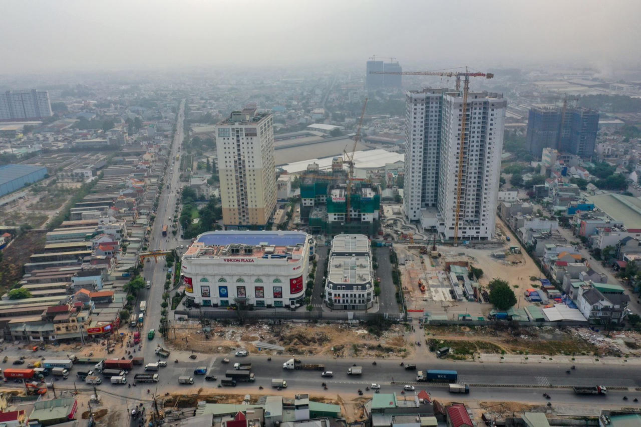 Charm City là dự án có vị trí đẹp và tiến độ tốt ở Bình Dương &nbsp;