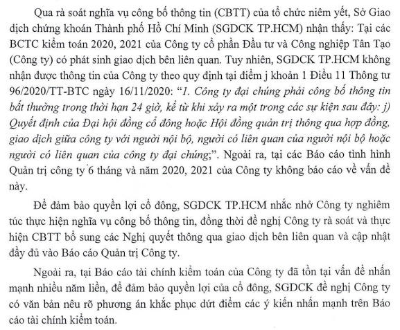 Cổ phiếu ITA bị bán tháo: Dấu hỏi lớn cho trách nhiệm công bố thông tin