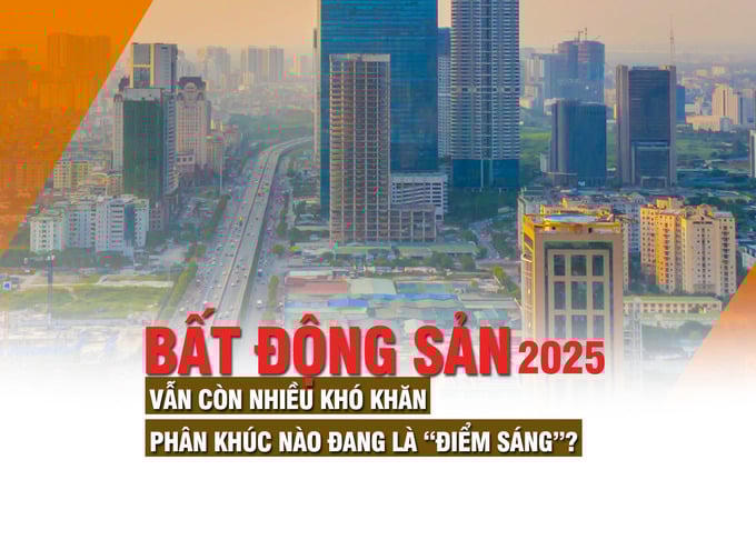 Thị trường bất động sản 2025: Vẫn còn nhiều khó khăn, phân khúc nào đang là “điểm sáng”?