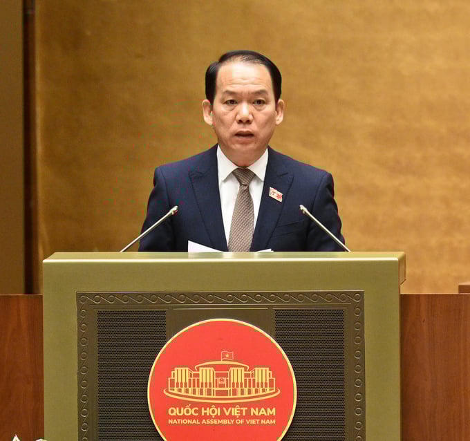 Chủ nhiệm Ủy ban Pháp luật và Tư pháp Hoàng Thanh Tùng.