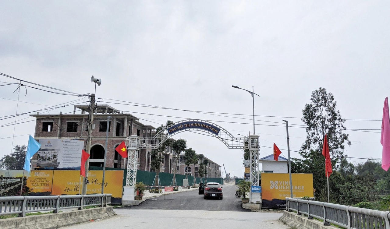 Khu đô thị Vinh Heritage. &nbsp;