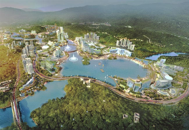 phối cảnh 3D dự án khu đô thị Hải Đăng Vân Đồn