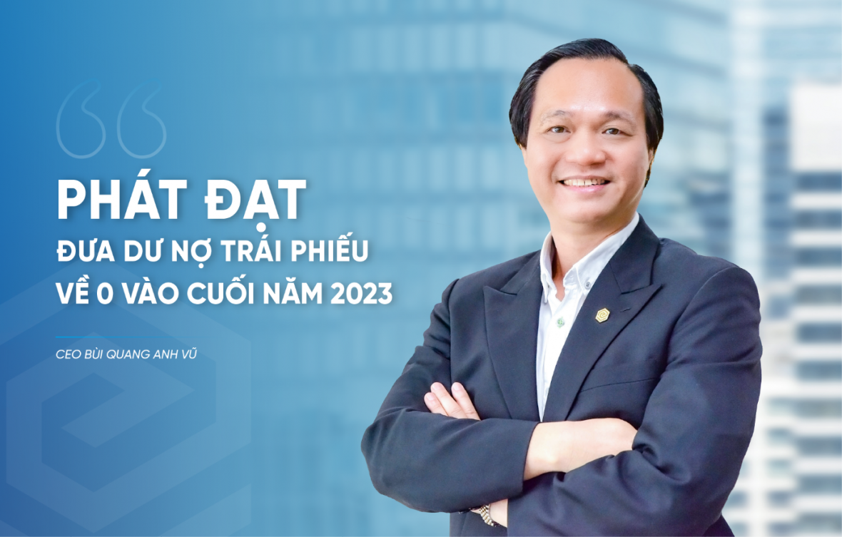 PDR sẽ trả dứt nợ trái phiếu trước khi kết thúc năm 2023