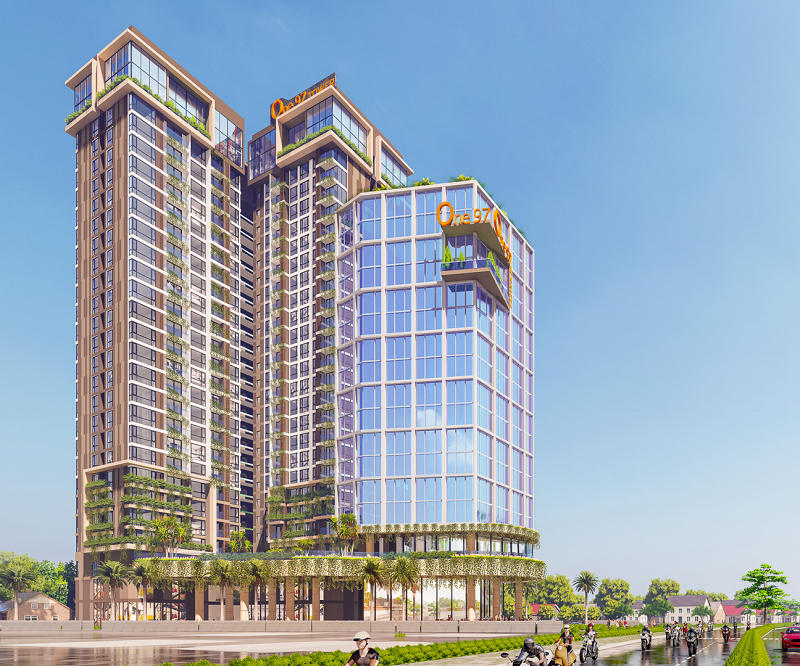 Hình ảnh giới thiệu về dự án Khu phức hợp Hòa Bình - Thanh Yến. &nbsp;