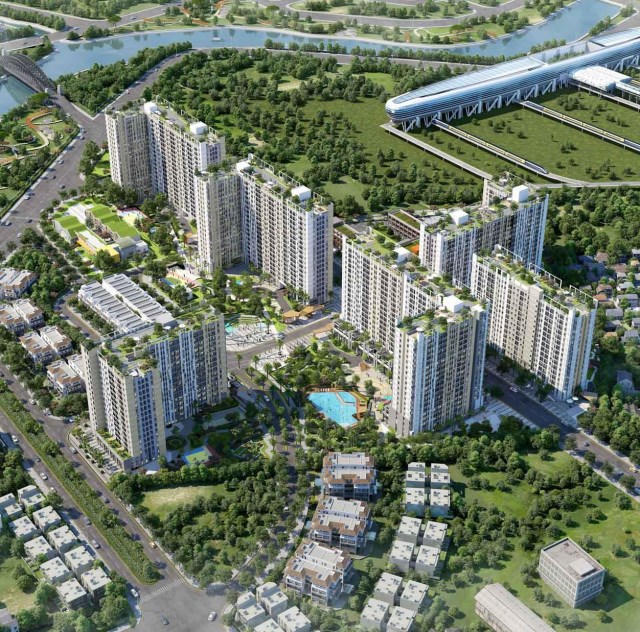 Phối cảnh dự &aacute;n Picity High Park.