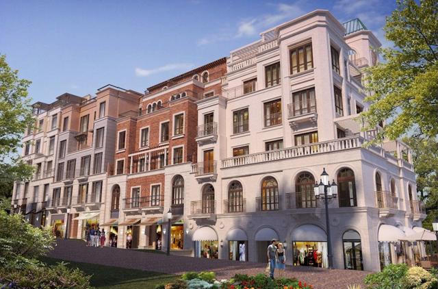 Hình ảnh phối cảnh boutique shophouse Star Avenue tại NovaWorld Phan Thiet. &nbsp;