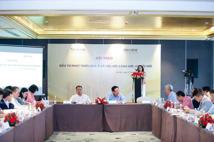 Bà Tống Thị Hạnh – Cục trưởng Cục Quản lý nhà và thị trường bất động sản, Bộ Xây dựng