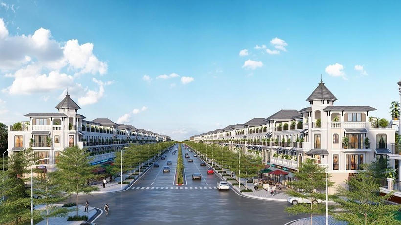 MIKGroup mới bổ sung nguồn cung hơn 150 căn shophouse phố Trung tâm ra thị trường. &nbsp;