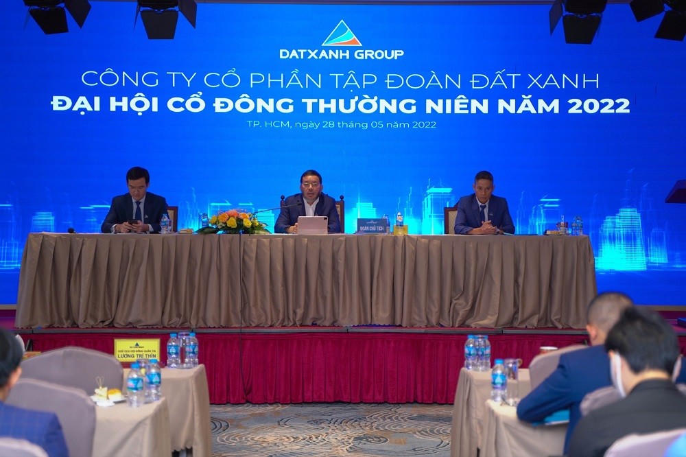 Đại hội đồng cổ đông Tập đoàn Đất Xanh 2022