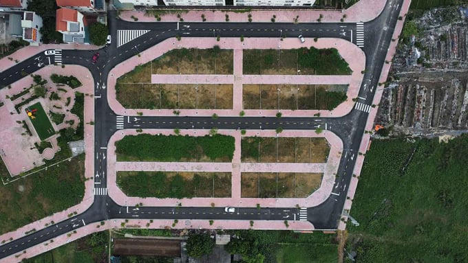 Cận cảnh lô đất đấu giá 133 triệu đồng/m2 tại thôn Lòng Khúc, xã Tiền Yên, huyện Hoài Đức, TP. Hà Nội. Ảnh: Internet &nbsp;